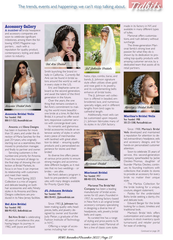 Milestones for Accessory Companies!