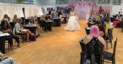 Allure Bridals created an inviting space for buyers and for showcasing its collection.
