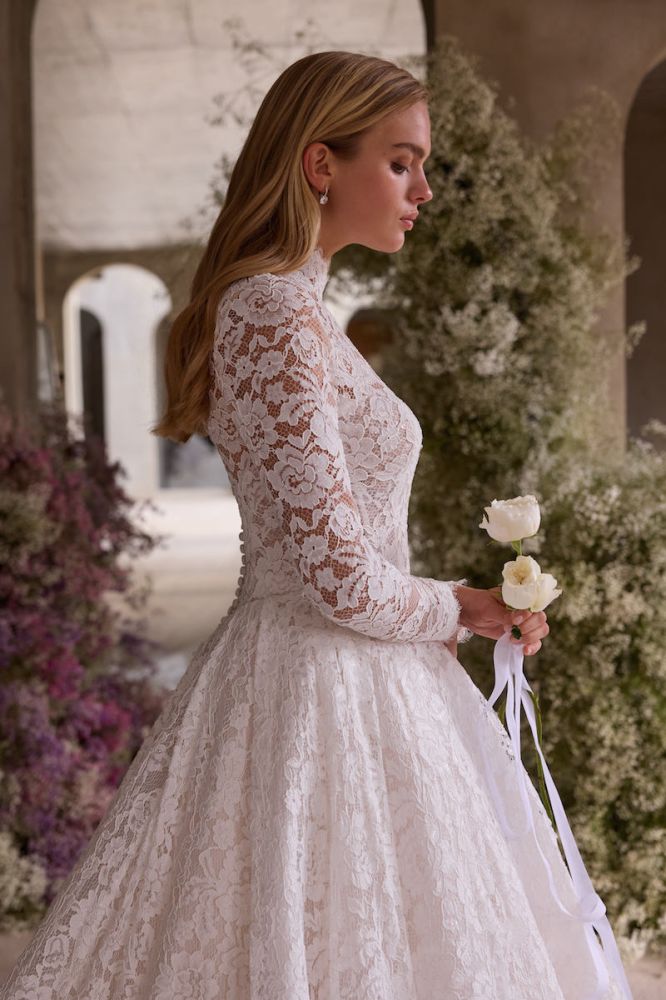 j crew long sleeve wedding dress Goddess J Crew Wedding Dresses 2019 Morilee New York Unveils The FW25  Goddess Collection
