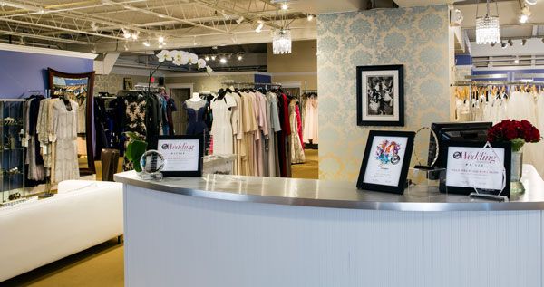 Bella Sera Bridal & Occasion expanded to a 
4,500-square-foot showroom in 2009. Photo ©Shawn Black Photography