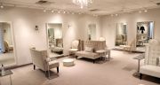 The bridal viewing area can accommodate 5-6 parties, each with their own section of the open area.