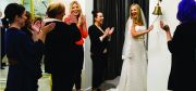 Melissa W.: The Dress She Said  Yes  To. Ring that bell! Courtesy © W Network.