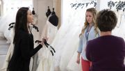 Staff at Becker’s Bridal dress in all black to maintain a clean and professional look, as well as to help customers distinguish them in the store.