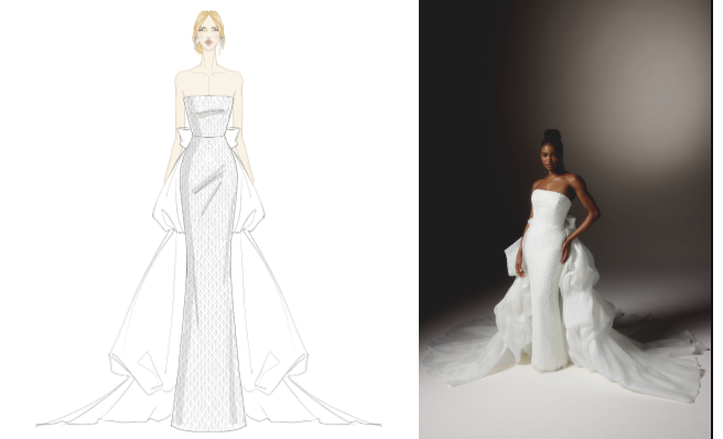 What could Zoe Kravitz wedding gown look like?