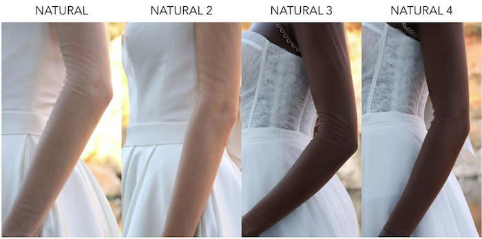 Demetrios Bride s new natural color Illusion options Demetrios Bride s new natural color Illusion options