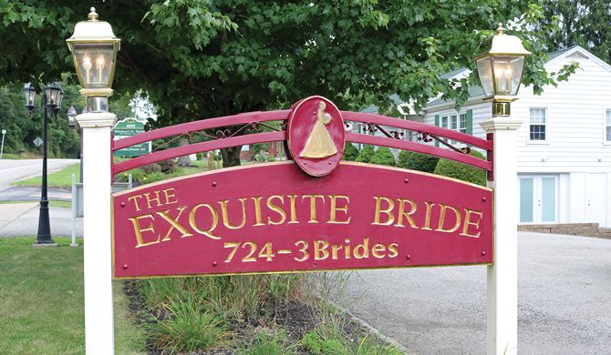 The Exquisite Bride of Murrysville, Pa. purchased an existing bridal store in Gibsonia, Pa. seven years ago and rebranded it as Exquisite Bride. That store has since expanded twice, both times taking over an additional 1,800 square feet.