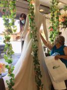 After being closed for approximately 10 weeks, Ferndales Bridal in Orange, Calif., reopened in early June. Co-owner Tom Linnert says the pandemic-driven shutdown helped staff “remember why we’re here.” (Courtesy Ferndales Bridal on Instagram)