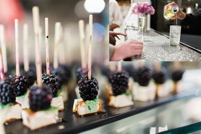 Guests at Gateway Bridal and Prom’s grand opening enjoyed hors d’oeuvres and drinks.