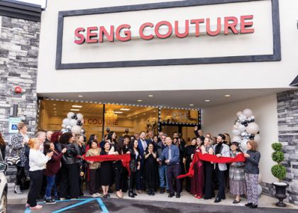 Celebrating the grand opening of the new boutique in North Plainfield, N.J.