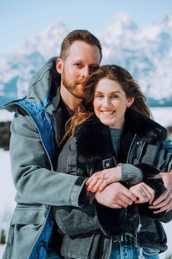 Justin Warshaw and fiancee Kelsey Turchi