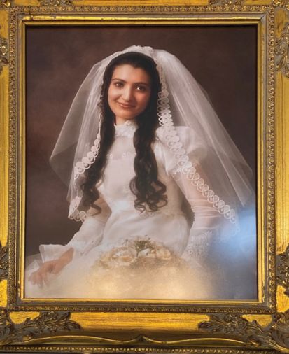 A 1974 wedding photo of Remy’s late daughter, Lorraine (who is also Prokop Jr.’s mother), is displayed in her memory.