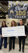Needleman’s has been a proud supporter of Make A Wish for over 20 years, donating over $50,000. Pictured: Emily Malley, Make a Wish foundation; Mark and Heather Needleman. Needleman’s has been a proud supporter of Make A Wish for over 20 years, donating over $50,000. Pictured: Emily Malley, Make a Wish foundation; Mark and Heather Needleman.