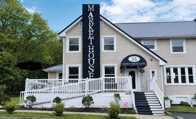 The family&rsquo;s other business, the Market House Caffe, is located in a 100-year-old house a half-mile away from Evaline&rsquo;s Bridal.