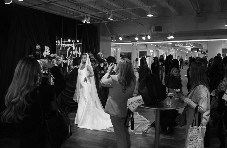National Bridal Market lounge activity