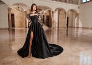 Rachel Allan bridal style 5020 in black