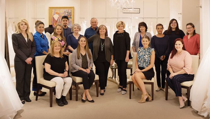 StarDust Celebrations Staff: Seated - Roxanne R., Laura M., Jacy M., Jennifer W. Standing - Marianne P., Marjury N., Yolima G., Dave C., Laura O., Bob F., Marsha French, Jenny Cline, Nina K., Paik R., Alyssa G., Lynnette O. Not pictured - Kathy C., Rachel H., Cara M., Alejandra D., Houston D.