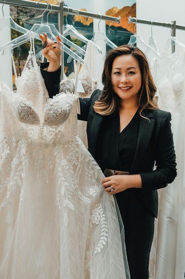 Sabrina Toy brings her 20+ years experience to her new role as Lead Designer for all of Modeca s bridal collections, launching for 2023.