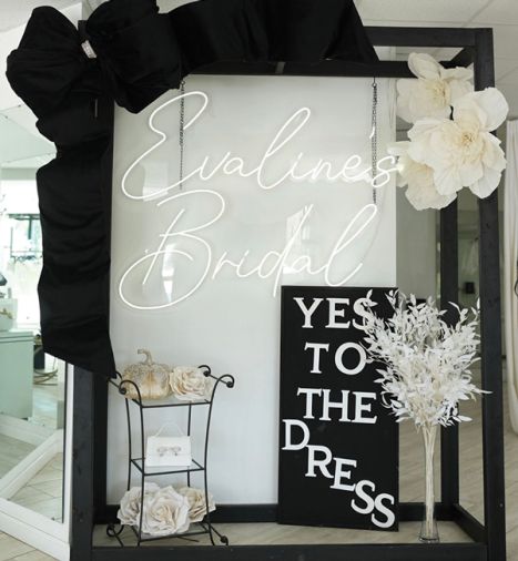 The spot where brides gather with family and friends for celebratory pictures after saying &ldquo;Yes!&rdquo; to the dress.