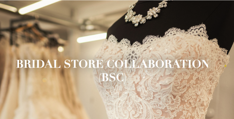 Bridal Store Collaboration... a new on-line platform to help stores solve excess inventory problems by listing excess dresses for sale, swap or loan.
