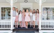 The White Dress by the shore staff; owner Beth Chapman fourth from right.