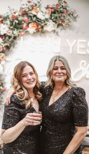 Michelle McFarland with General Manager Danielle Simone