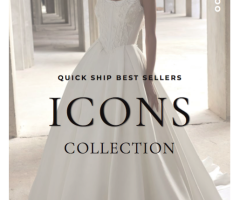 Morilee New York quick ship program includes a curated collection of Icons Collection dresses.