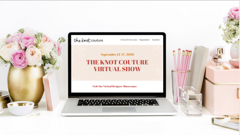 The Knot s first-ever virtual Couture Show will be held September 15-17