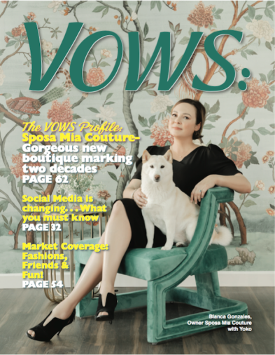 Sposa Mia Couture is featured in the VOWS Profile May 2022 issue.
