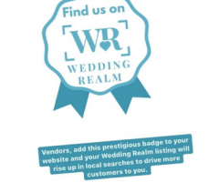 Wedding-Realm.com s web page, designed to improve local search results.