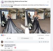 Girls in White Satin features tips from the owners and its social-media manager in gowns to show that it’s a small, family-owned business.
Hiring a social-media manager allows the owners of Girls in White Satin to work on their business.