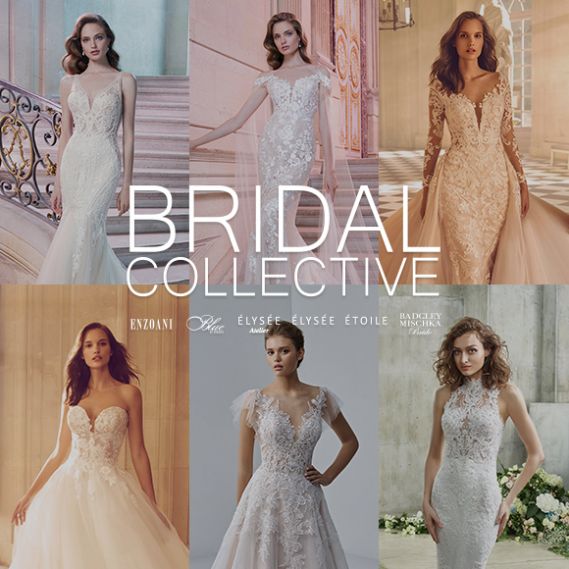 Bridal Collective, the new brand name for Enzoani, encompasses the company s six bridal lines.