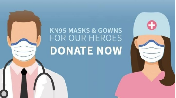 GoFundMe campaign to raise funds to acquire and donate needed Personal Protection Equipment for NYC hospitals.