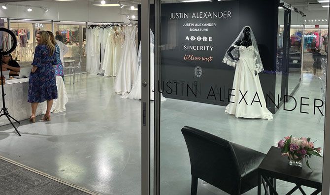 Justin Alexander showroom